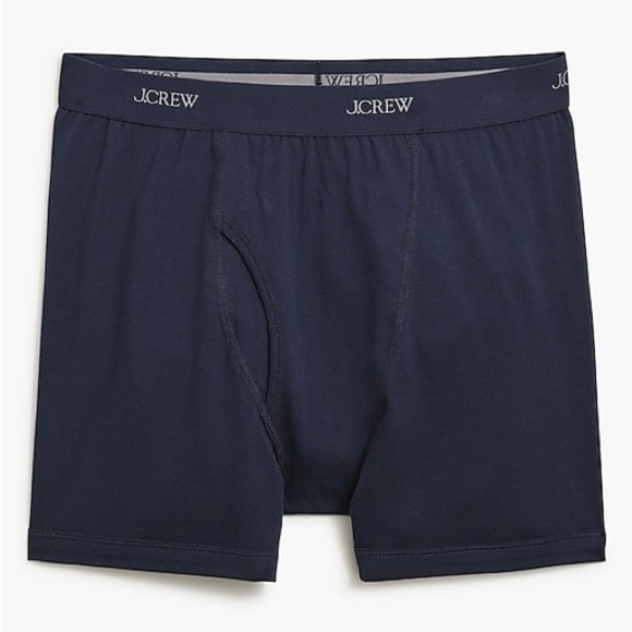 J. Crew woven boxer shorts navy blue - Picture 1 of 3